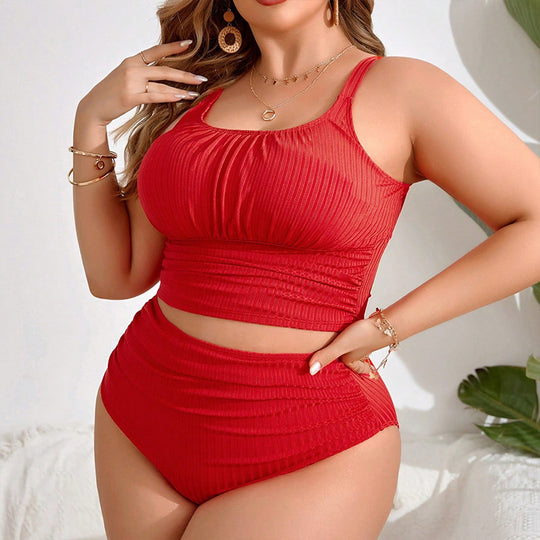 Plus Size Beach Bikini Swimsuit For Women - Onouthati