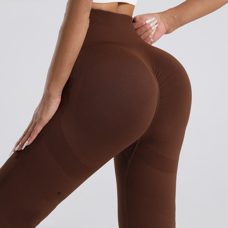 Seamless Sports High Waist Fitness Pants Yoga - Onouthati