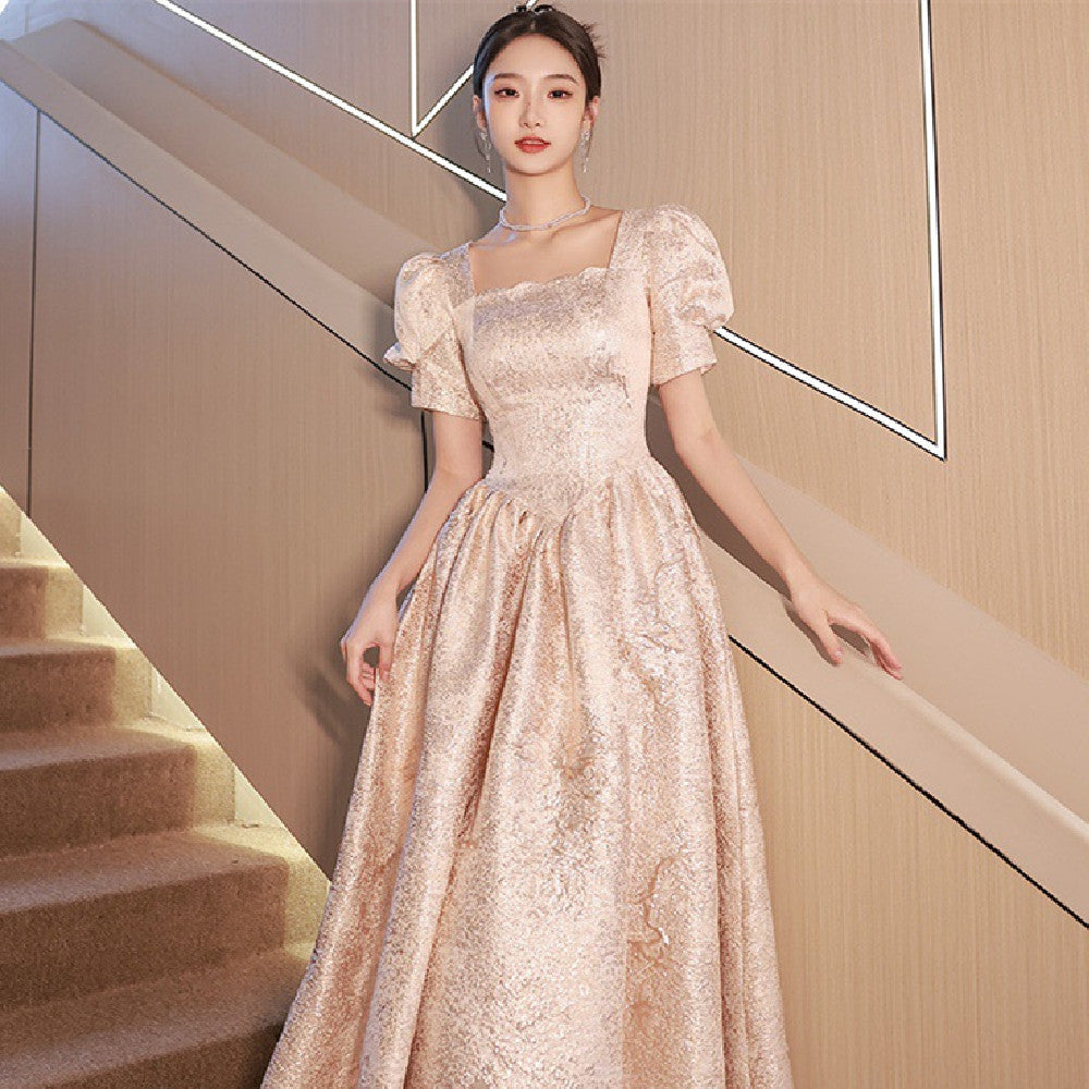 Women Evening Dresses Women Champagne - Onouthati