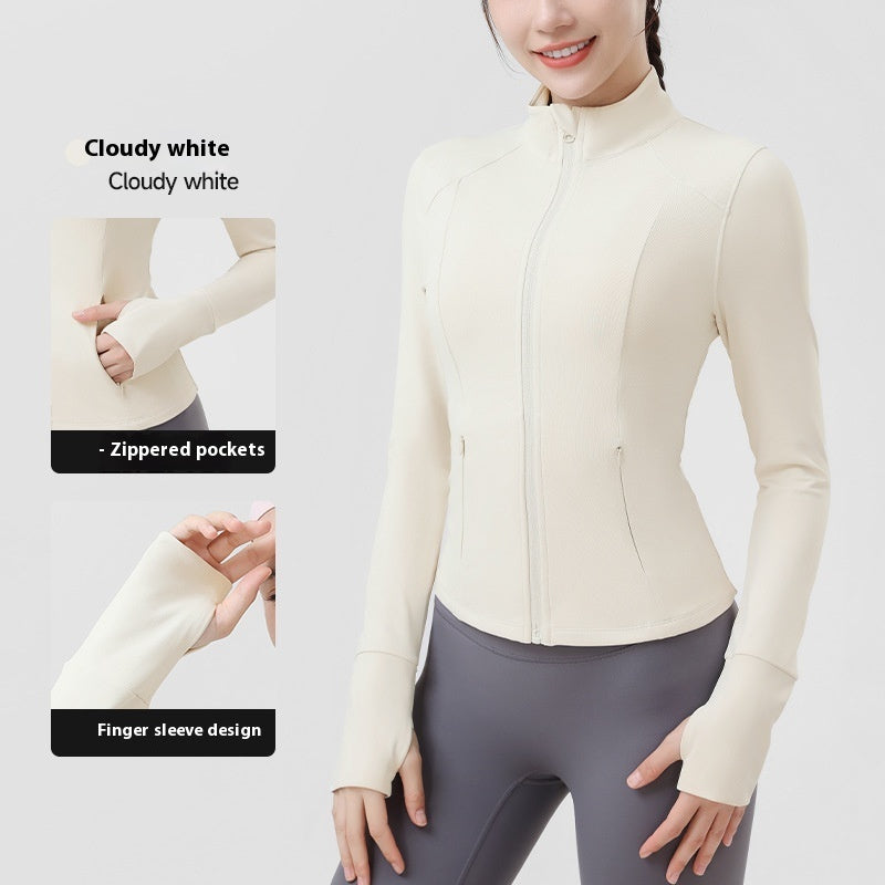 Autumn Outdoor Yoga Clothes Sports Coat For Women - Onouthati