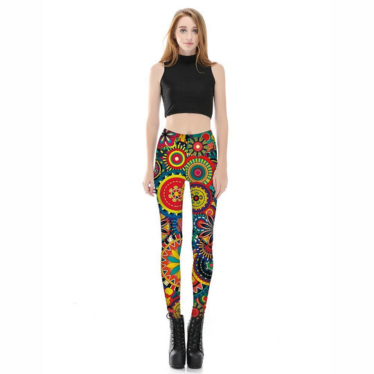 Women's Sports Workout Elastic Hip Lift Leggings - Onouthati