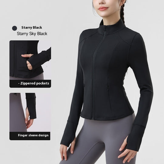Autumn Outdoor Yoga Clothes Sports Coat For Women - Onouthati