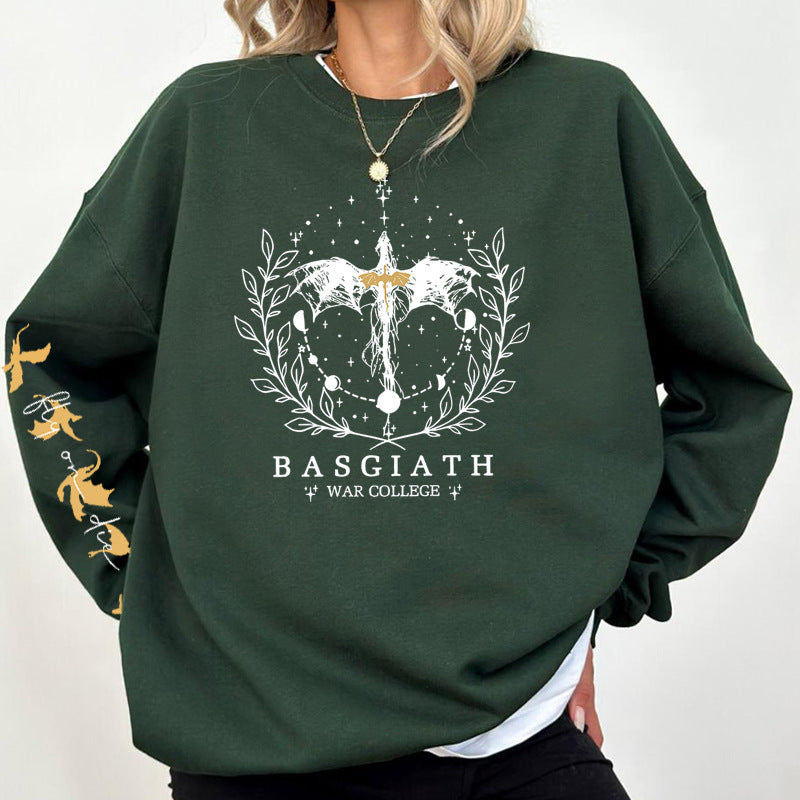 Fourth Wing Sports Pullover For Women - Onouthati