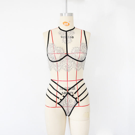 Sexy three-point sexy lingerie - Onouthati