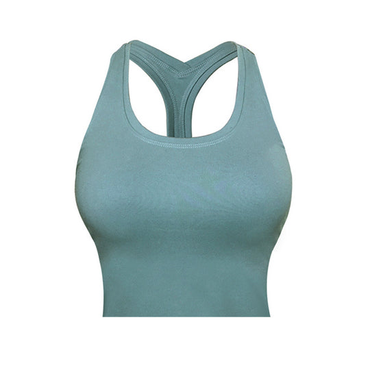 Sports Racerback Tank Top Short For Women - Onouthati