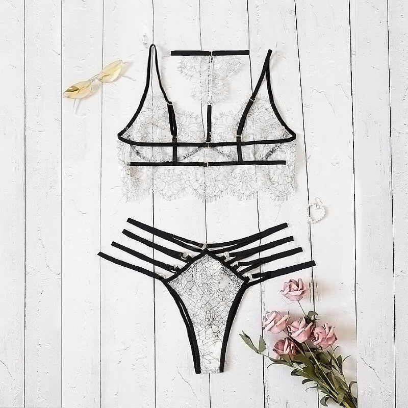 Sexy three-point sexy lingerie - Onouthati