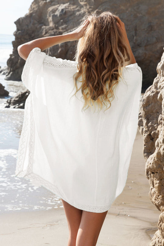 hot summer dresses women pareos beachwear dresses - Onouthati