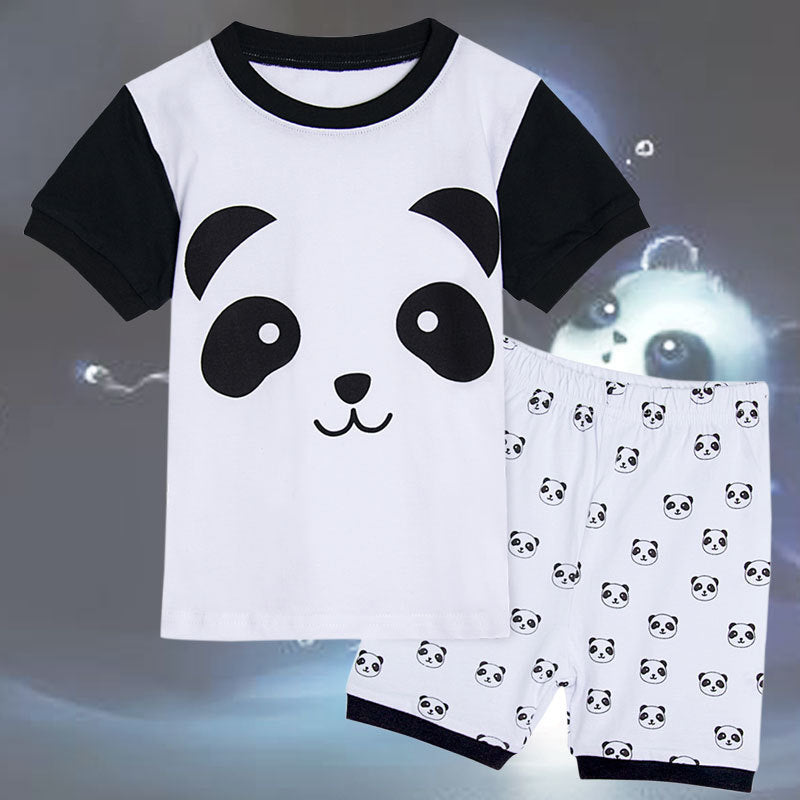 Cute panda summer pajamas - Onouthati