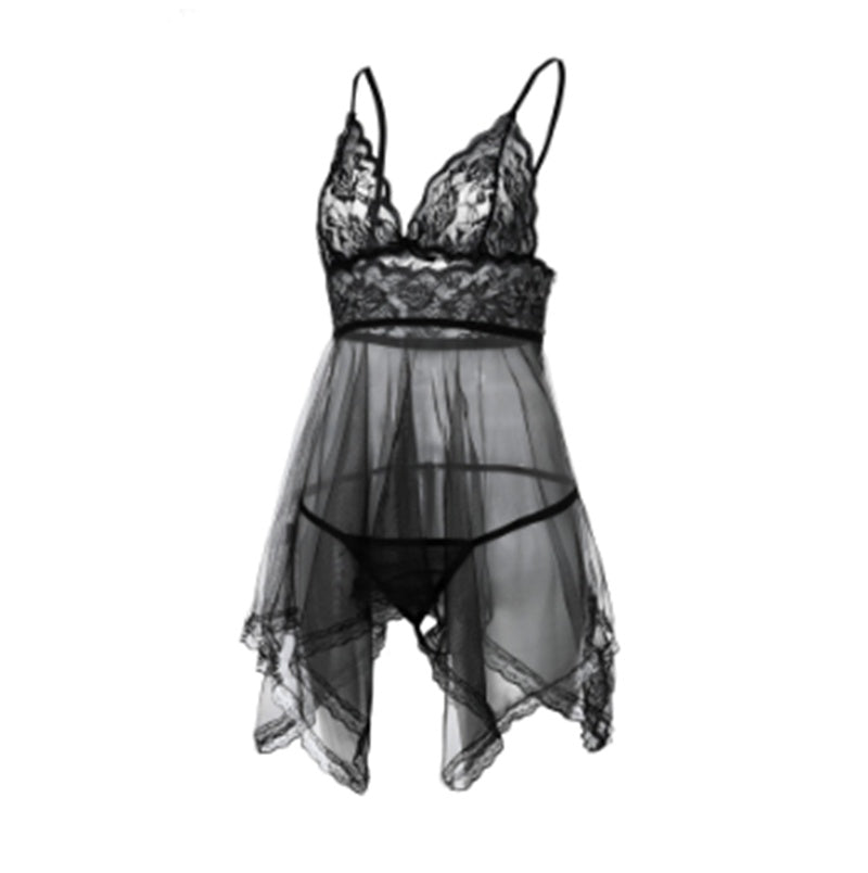 Sexy Lingerie Sexy Lingerie Front Slit Nightdress - Onouthati
