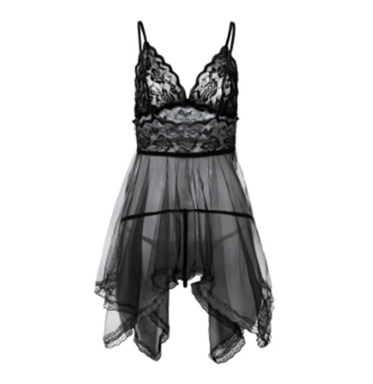 Sexy Lingerie Sexy Lingerie Front Slit Nightdress - Onouthati