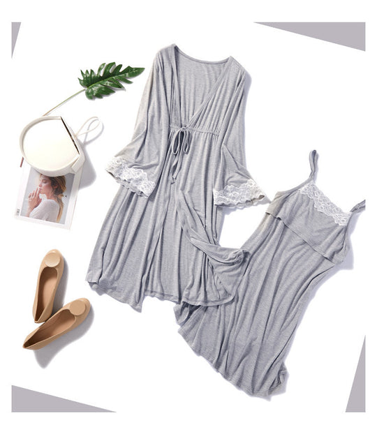 Two-piece Breastfeeding Pajamas Set For Pregnant Women - Onouthati