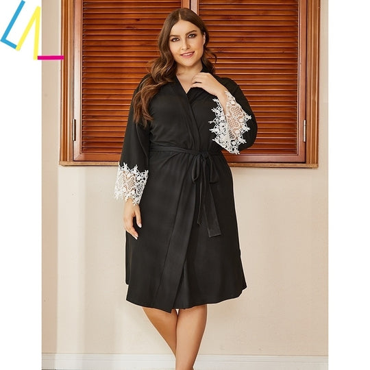 Plus Size Pajamas Women Sleepwear Nightwear Tops Breathable - Onouthati
