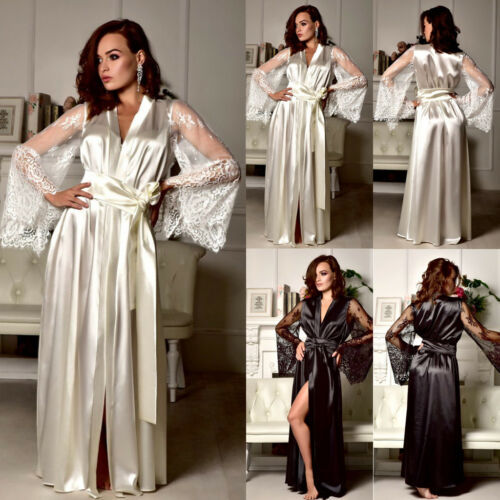 Women Sexy Lingerie Ladies Nightgown Long Pajamas Dress - Onouthati