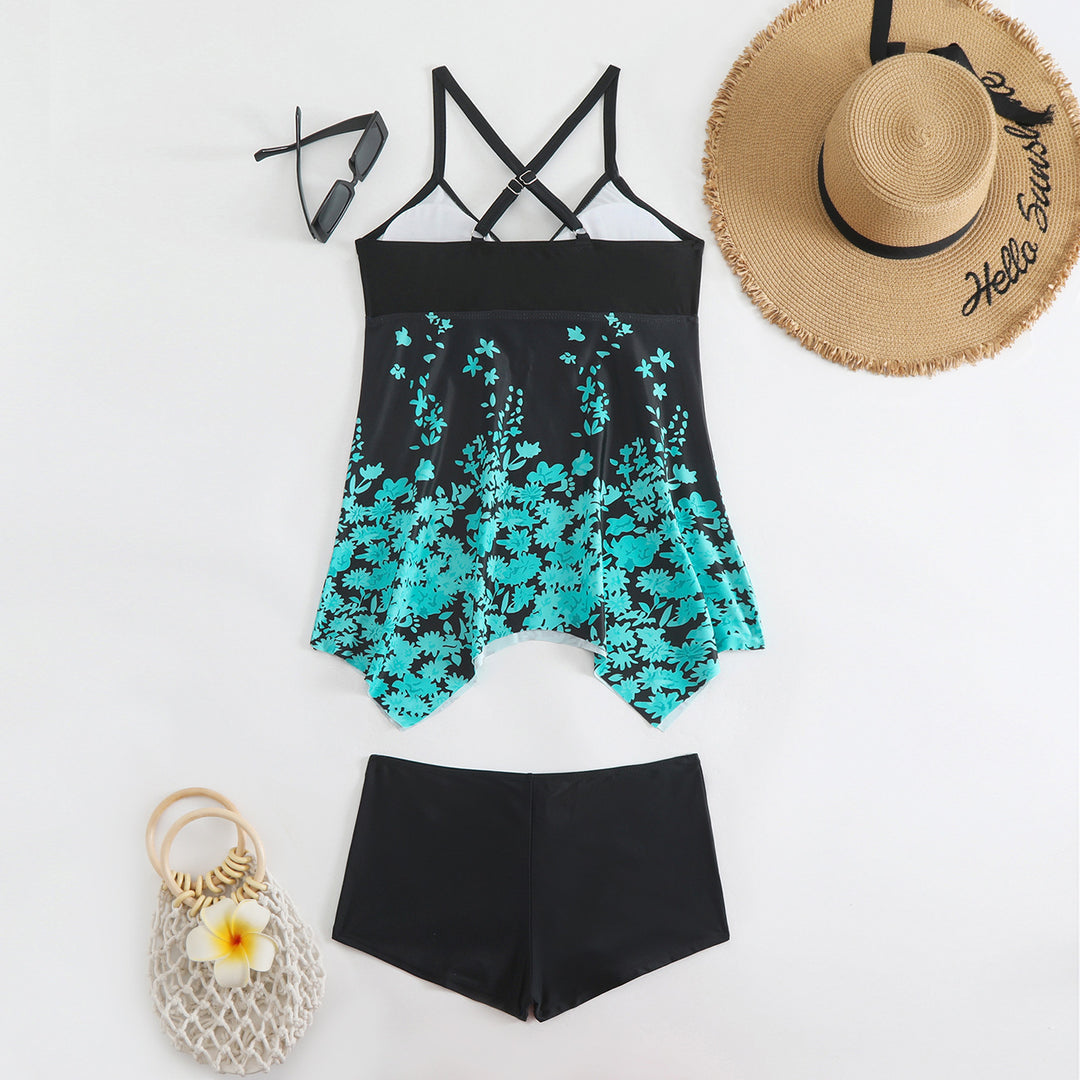 Bikini Customized Printing Split Plus Size Swimwear Women - Onouthati