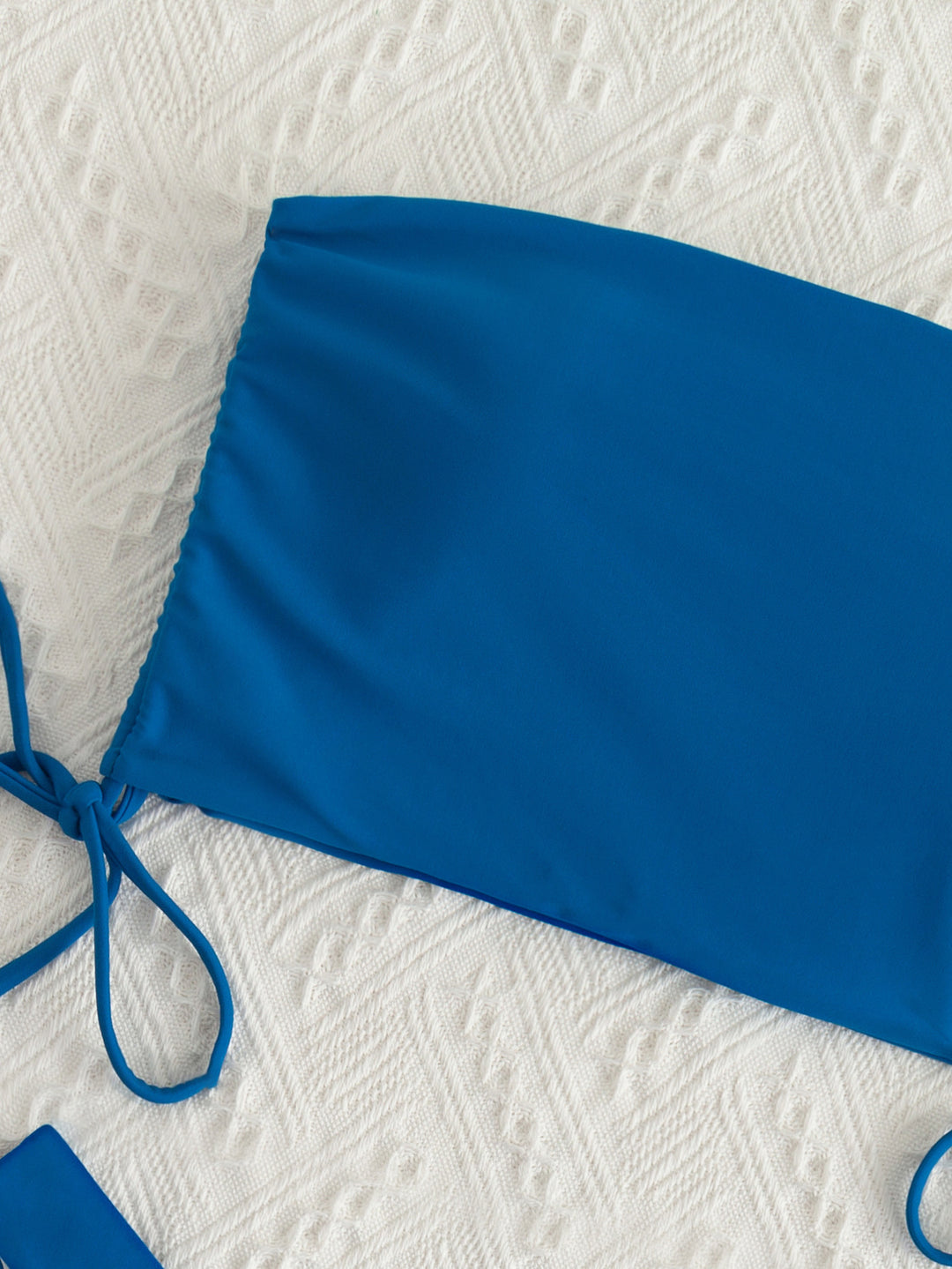 Bikini Sexy Pure Color Tube-top Split Swimsuit For Women - Onouthati