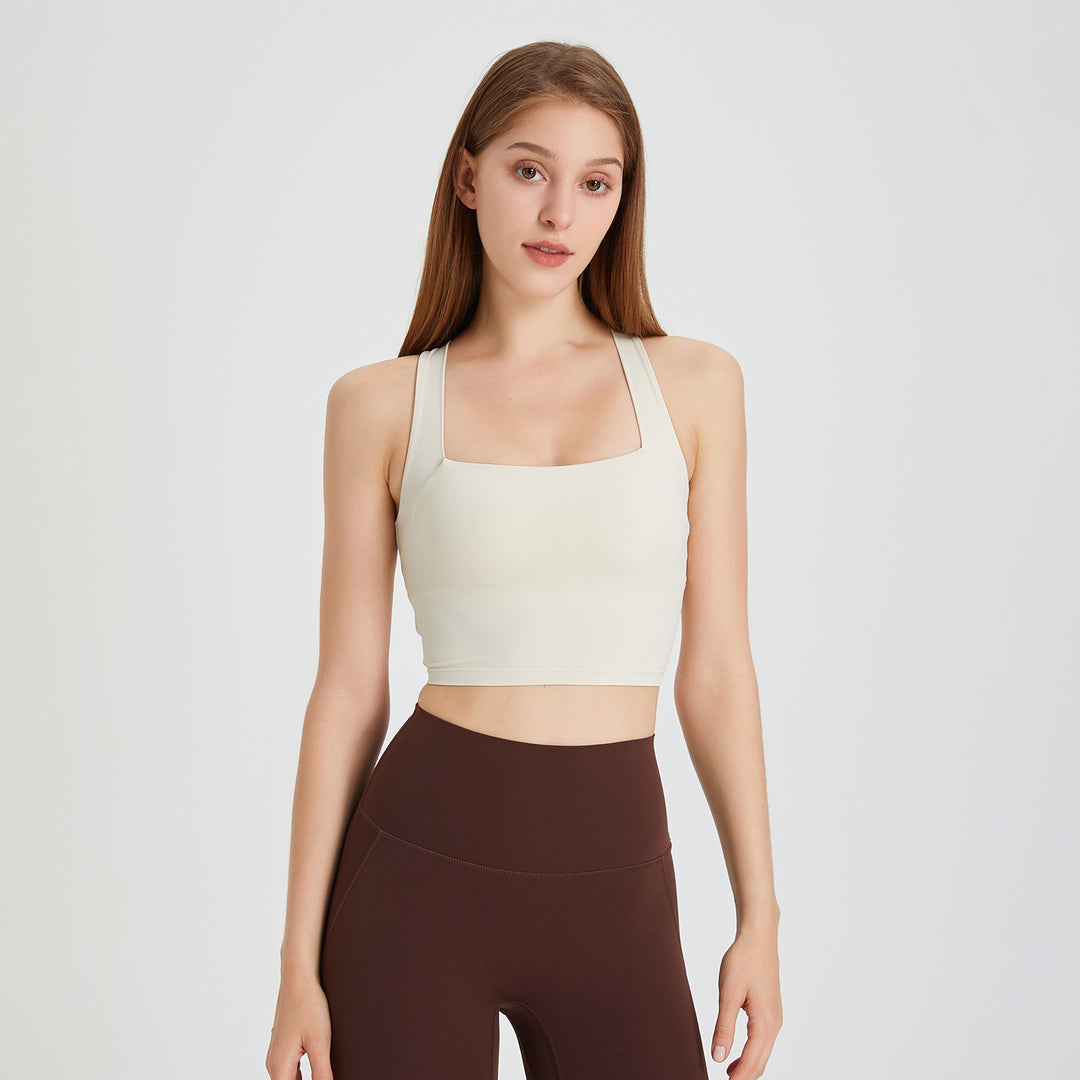 Nude Feel Seamless Shockproof Sports Underwear For Women - Onouthati