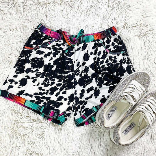 Leopard Print Sports Casual Shorts For Women - Onouthati