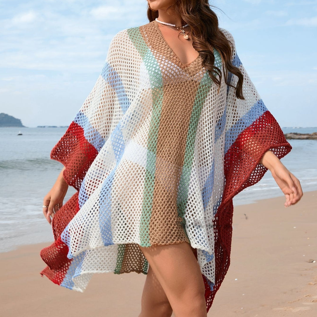 Loose Plus Size Bikini Blouse For Women - Onouthati