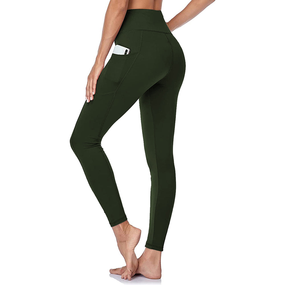 High Waist Belly Contracting Yoga Pants Soft Sports Abdominal Pants - Onouthati