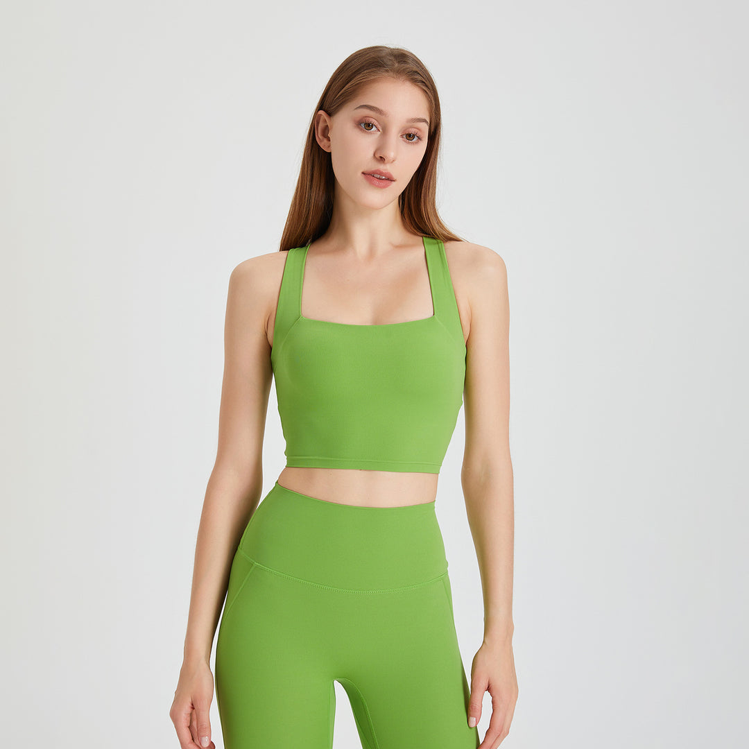 Nude Feel Seamless Shockproof Sports Underwear For Women - Onouthati