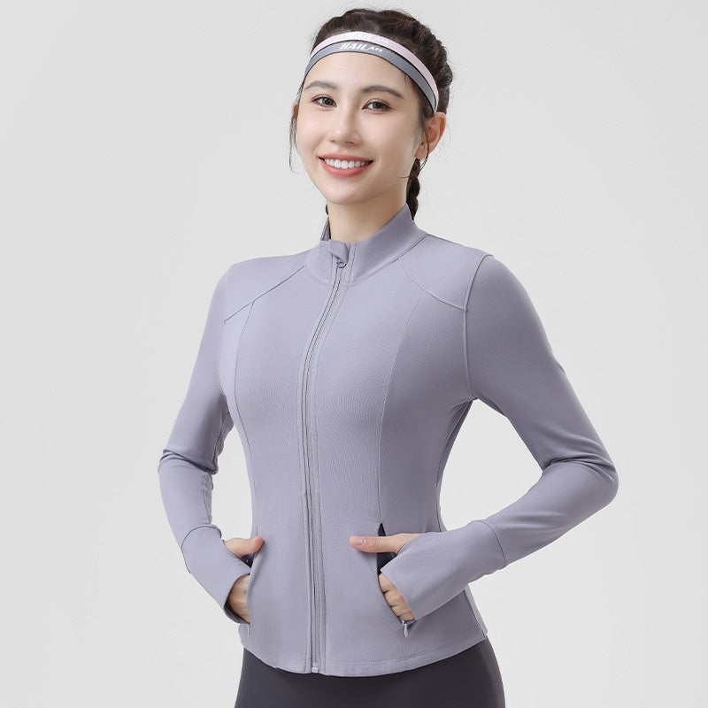Autumn Outdoor Yoga Clothes Sports Coat For Women - Onouthati