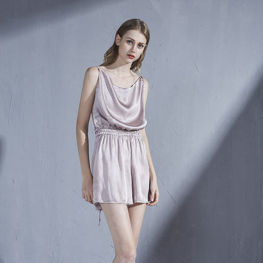 Season silk pajamas women thin - Onouthati