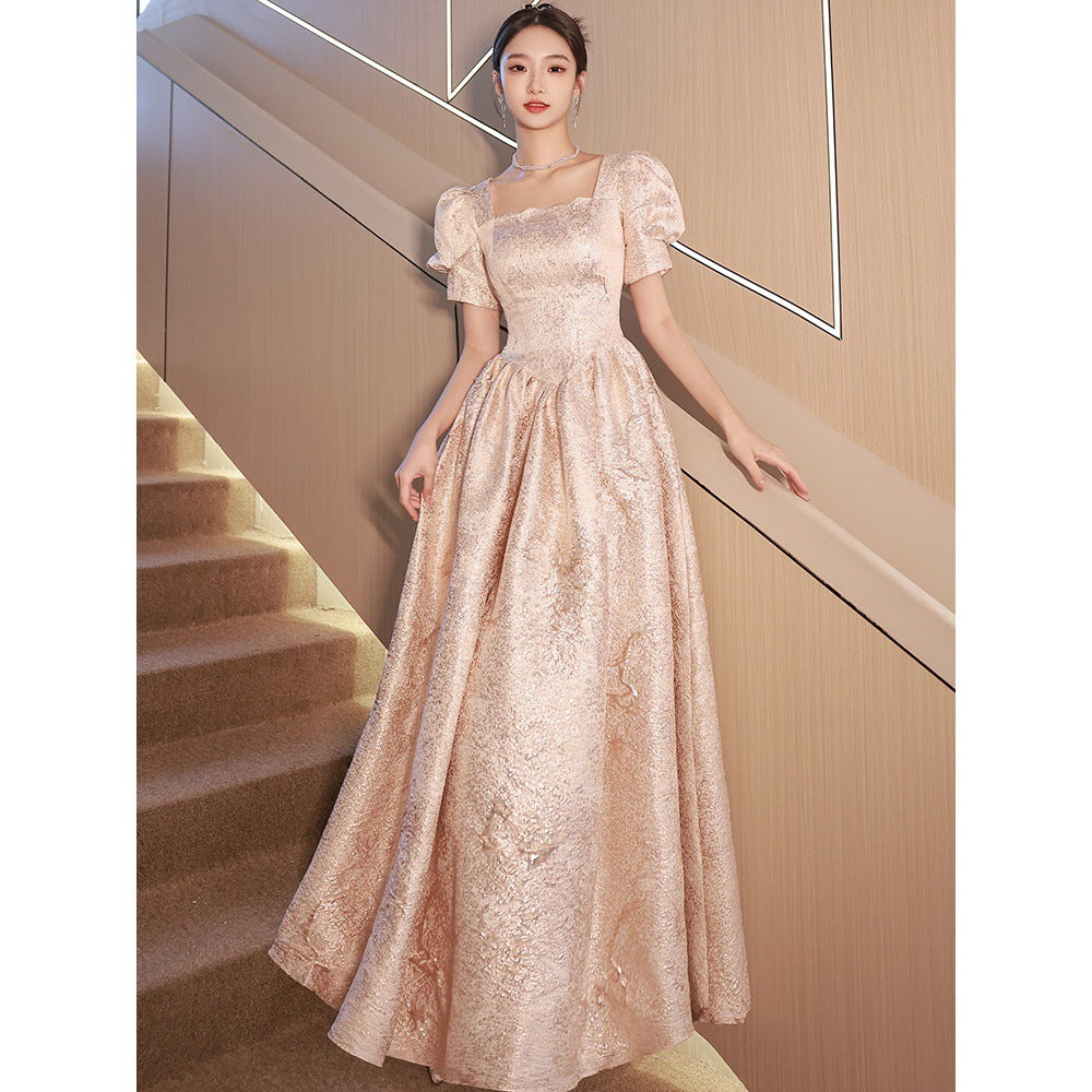 Women Evening Dresses Women Champagne - Onouthati