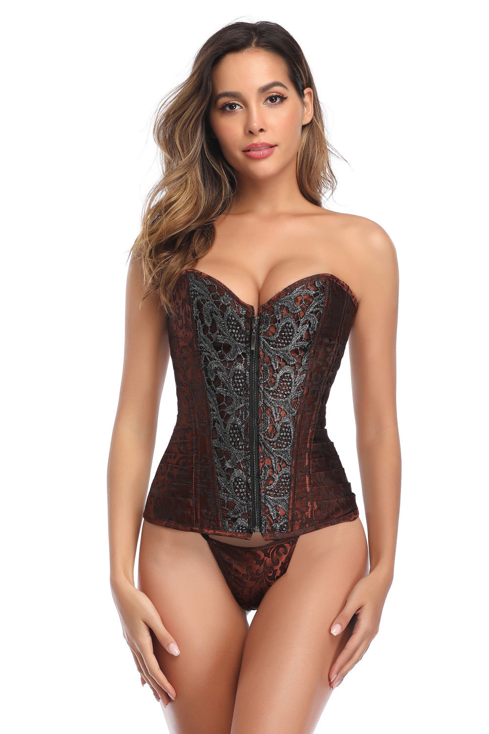 Jacquard corset for women - Onouthati