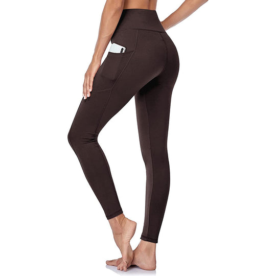 High Waist Belly Contracting Yoga Pants Soft Sports Abdominal Pants - Onouthati