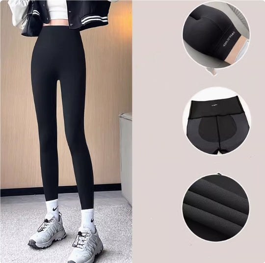Lamb Fleece Leggings For Women - Onouthati