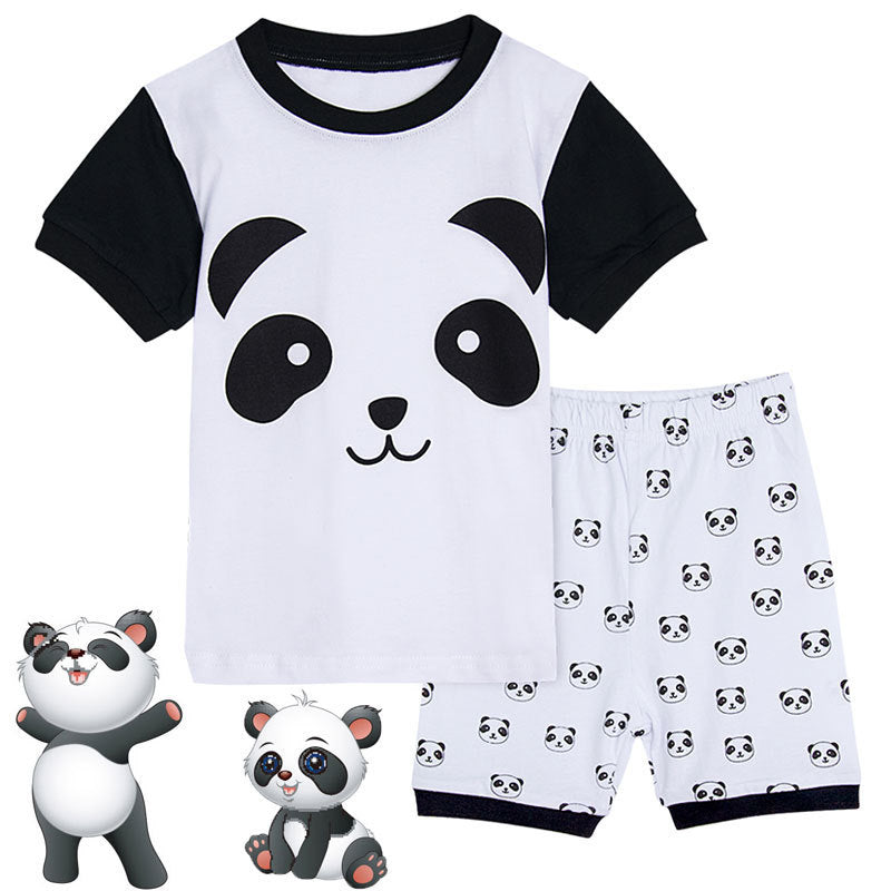 Cute panda summer pajamas - Onouthati