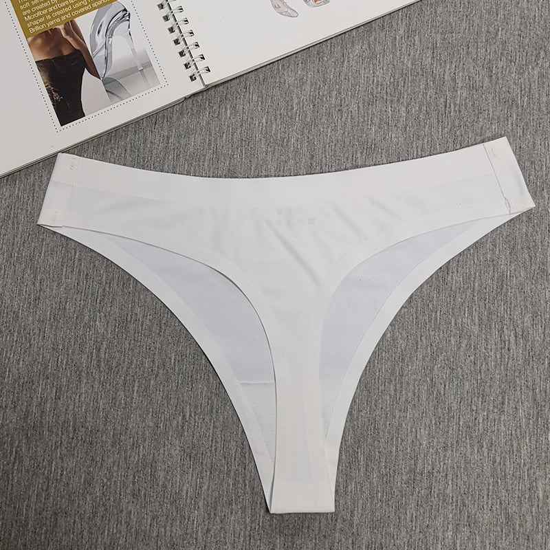 One Piece Invisible Low Waist Sports Underwear For Women - Onouthati