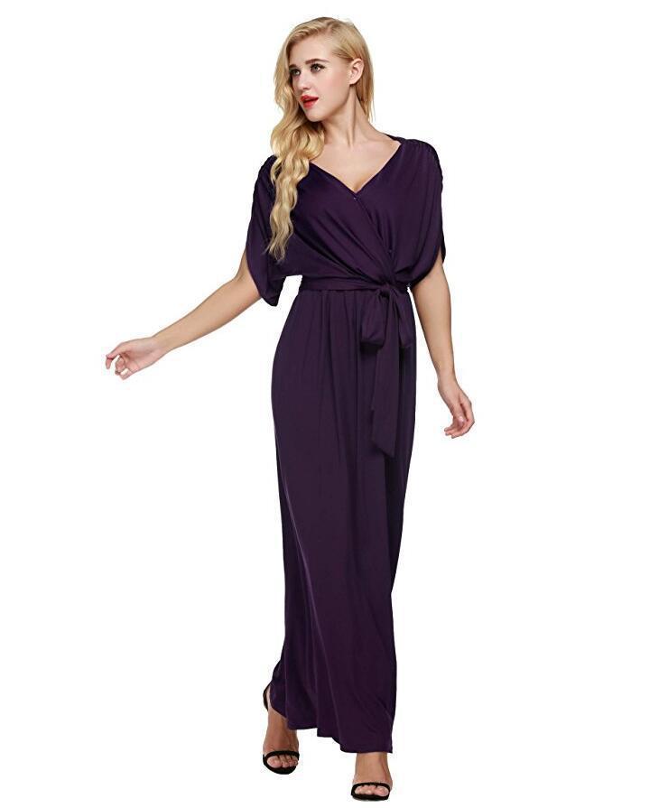 Dress Elegant Women Long Dresses Summer Dresses - Onouthati