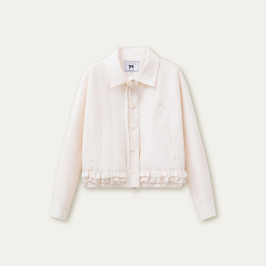 Lace Jacket Coat Heavy Industry Cake Dress Women - Onouthati
