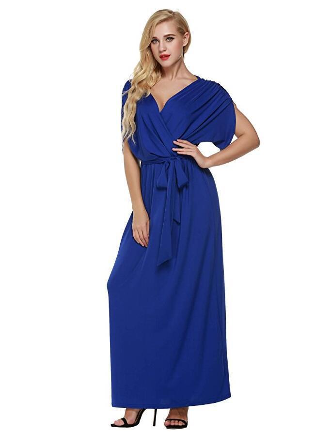 Dress Elegant Women Long Dresses Summer Dresses - Onouthati