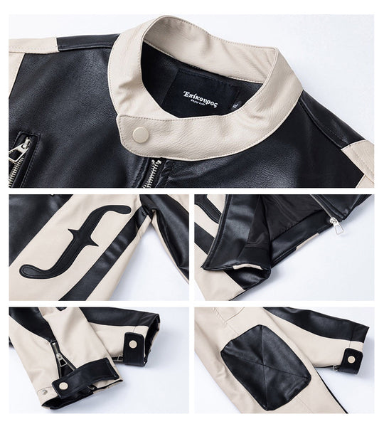 Heavy Industry Biker's Leather Jacket Men And Women - Onouthati