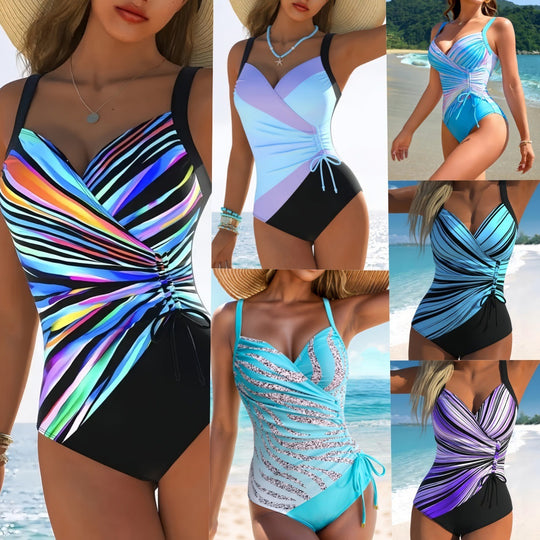 One-piece Swimsuit High Waist Women Backless - Onouthati