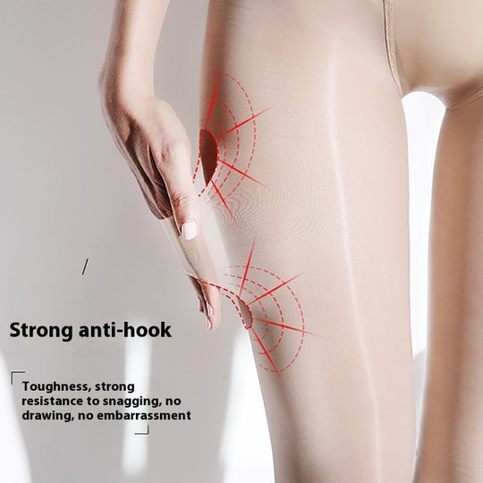 Women's Silk Stockings Spring And Autumn Anti-snagging Summer Flesh Color Supernatural Light Legs - Onouthati