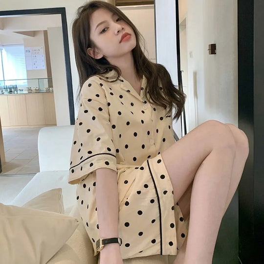 Pajamas Women Thin Cute Foundation Love - Onouthati
