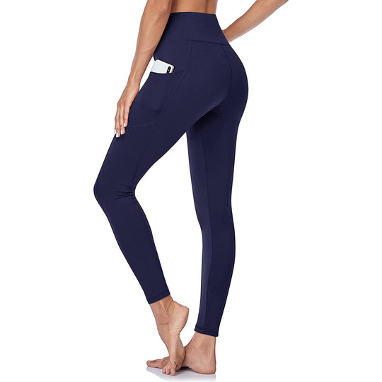 High Waist Belly Contracting Yoga Pants Soft Sports Abdominal Pants - Onouthati