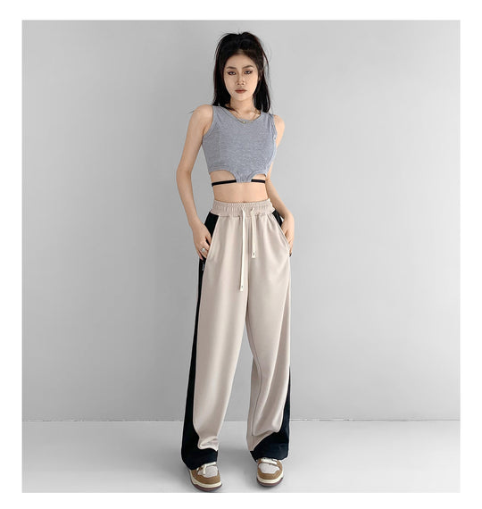 Loose Fitting Fashionable Sports Pants For Women - Onouthati