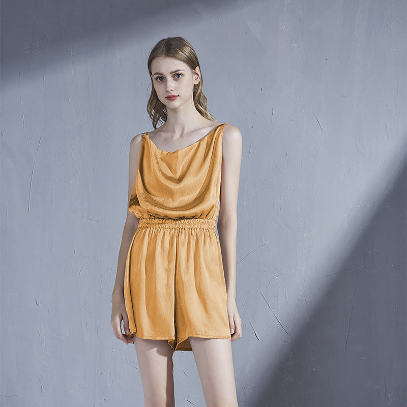 Season silk pajamas women thin - Onouthati