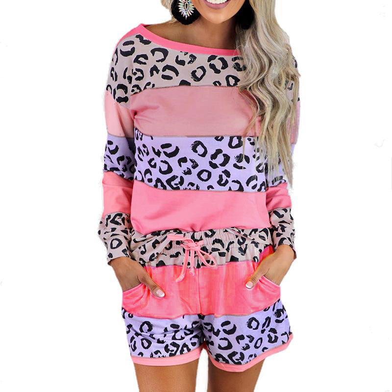 Women Home Wear Pajamas Printed Fashion Casual Suit - Onouthati