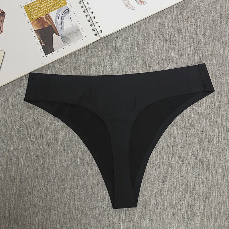 One Piece Invisible Low Waist Sports Underwear For Women - Onouthati