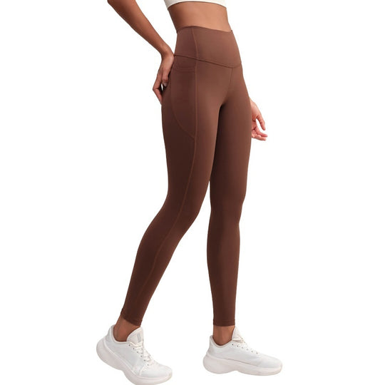 Medium Tenacity Sports High Waist Nude Feel Yoga Pants Women - Onouthati