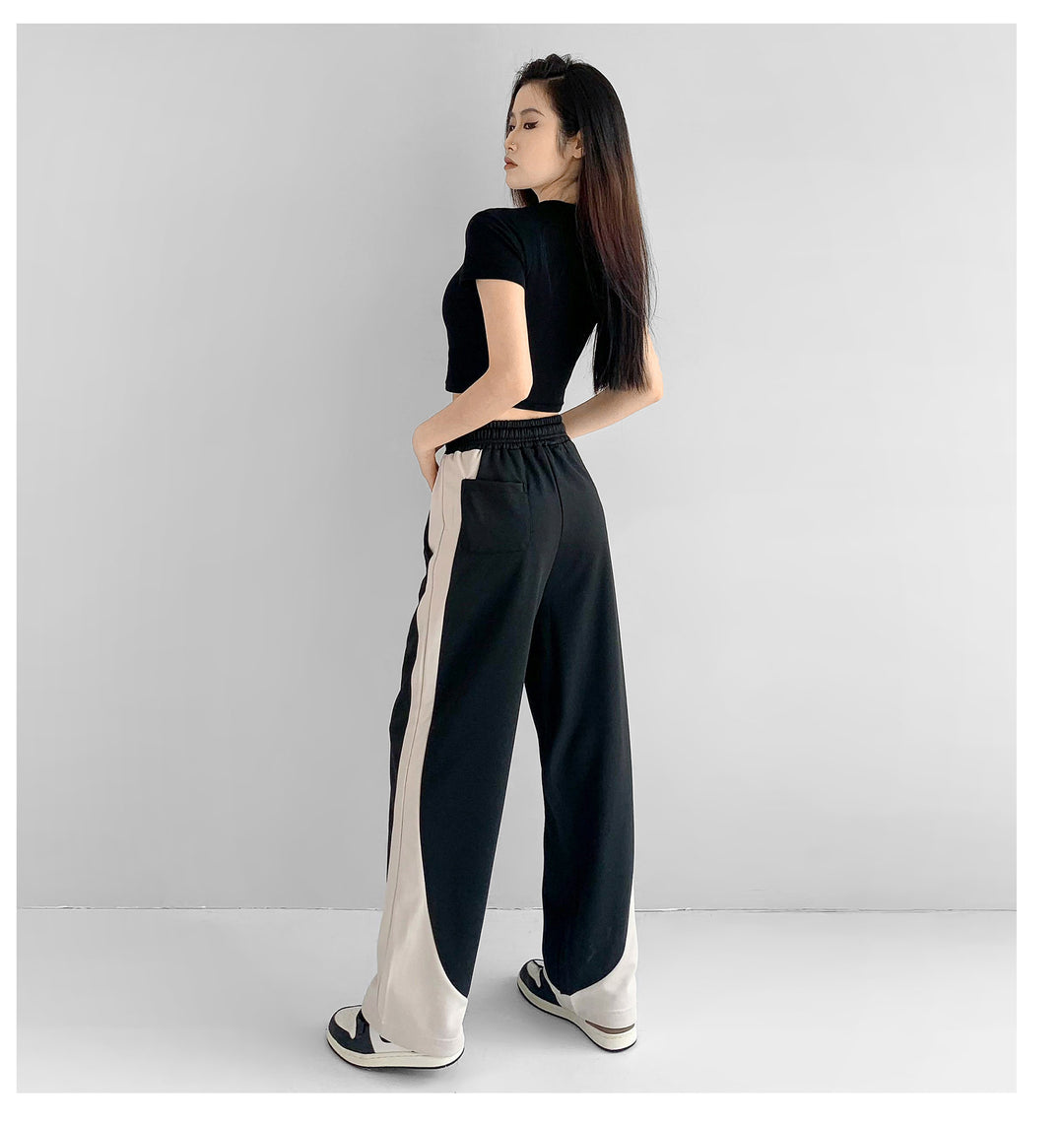Loose Fitting Fashionable Sports Pants For Women - Onouthati