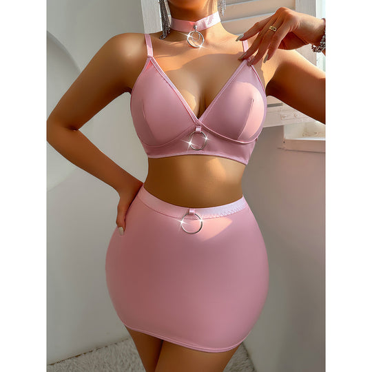 European And American Style Sexy Underwear Skirt Suit Sexy Bra Women - Onouthati