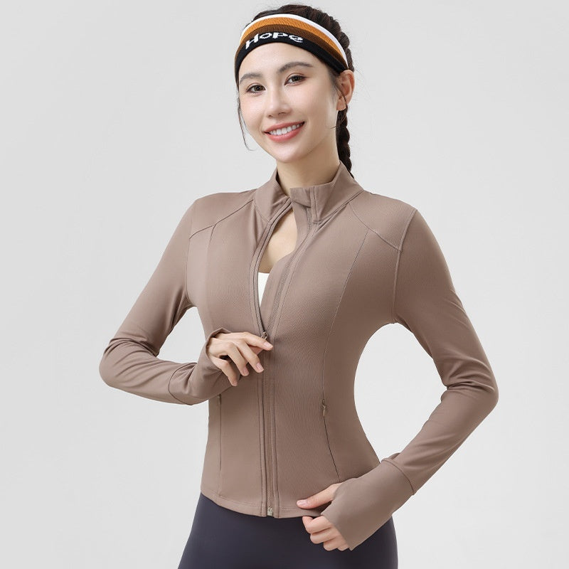 Autumn Outdoor Yoga Clothes Sports Coat For Women - Onouthati