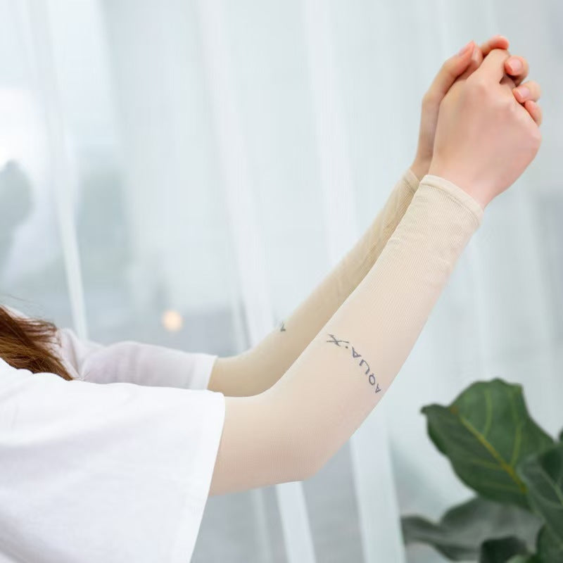 Summer Sun Protection Ice Sleeve Women's Driving - Onouthati