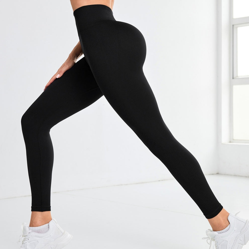 High Waist Hip Lift Workout Running Stretch Tight Yoga Exercise Pants - Onouthati